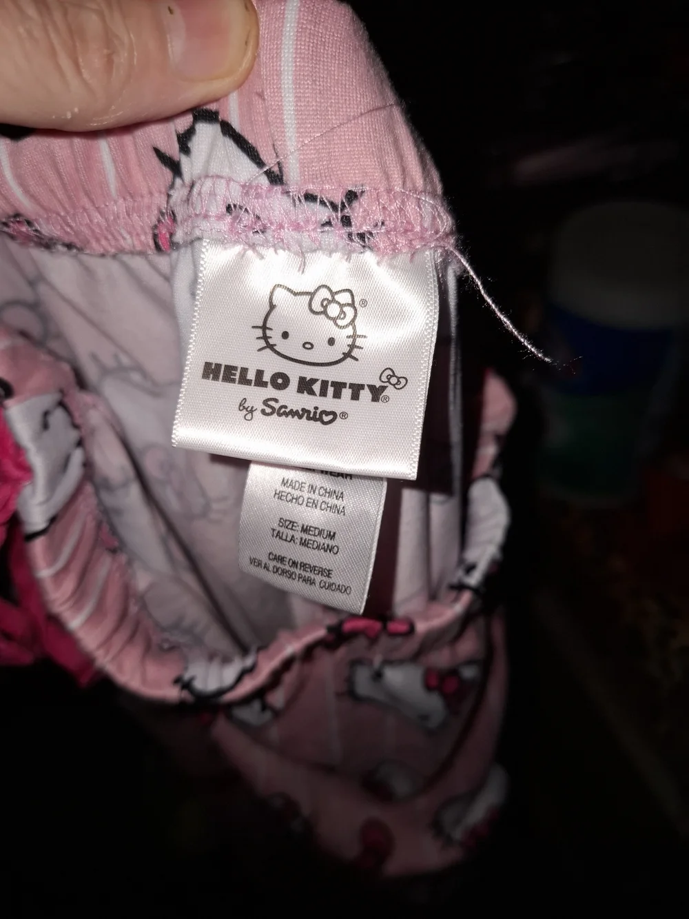 Hello Kitty Pink Girls' Pajama Set